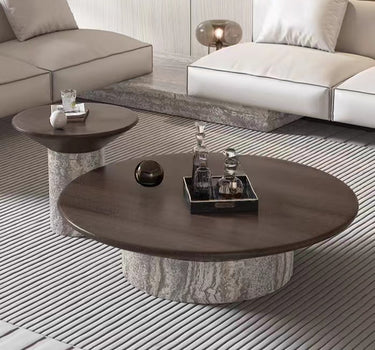 Nino Round Marble Side Table