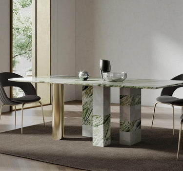 Amorgos Marble Dining Table