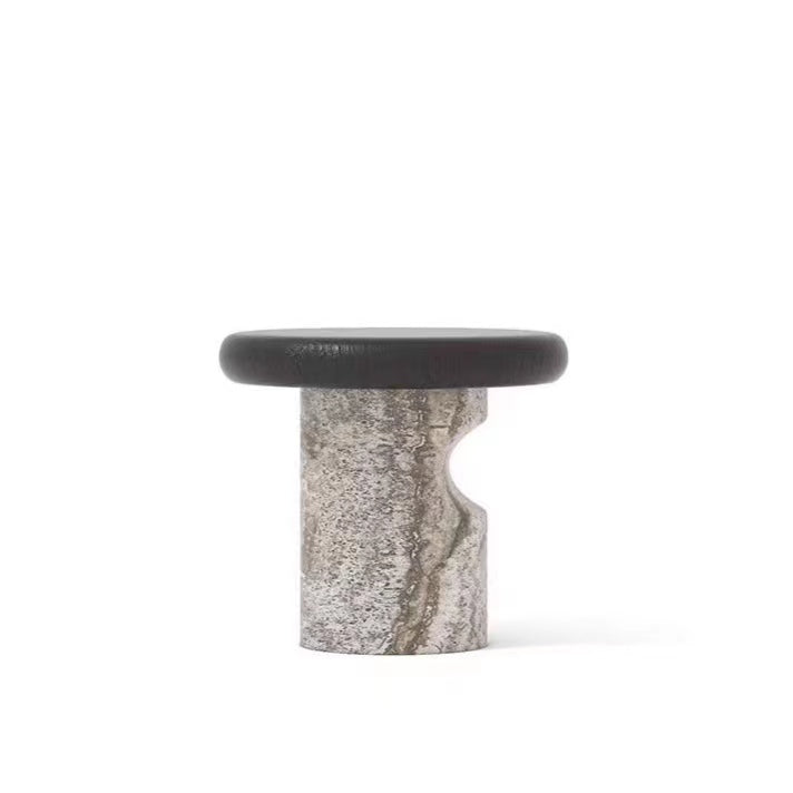Perla Round Marble Side Table