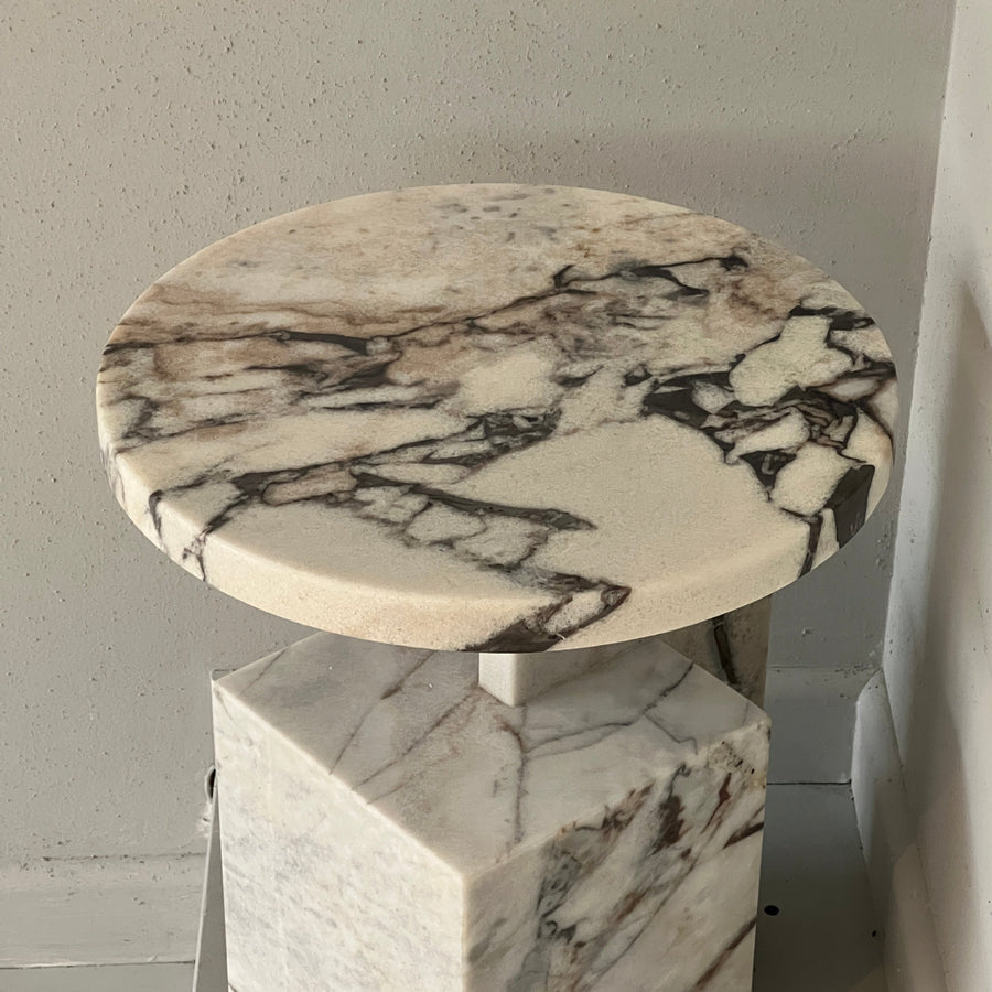 Vitakoo Calacatta Marble Side Table