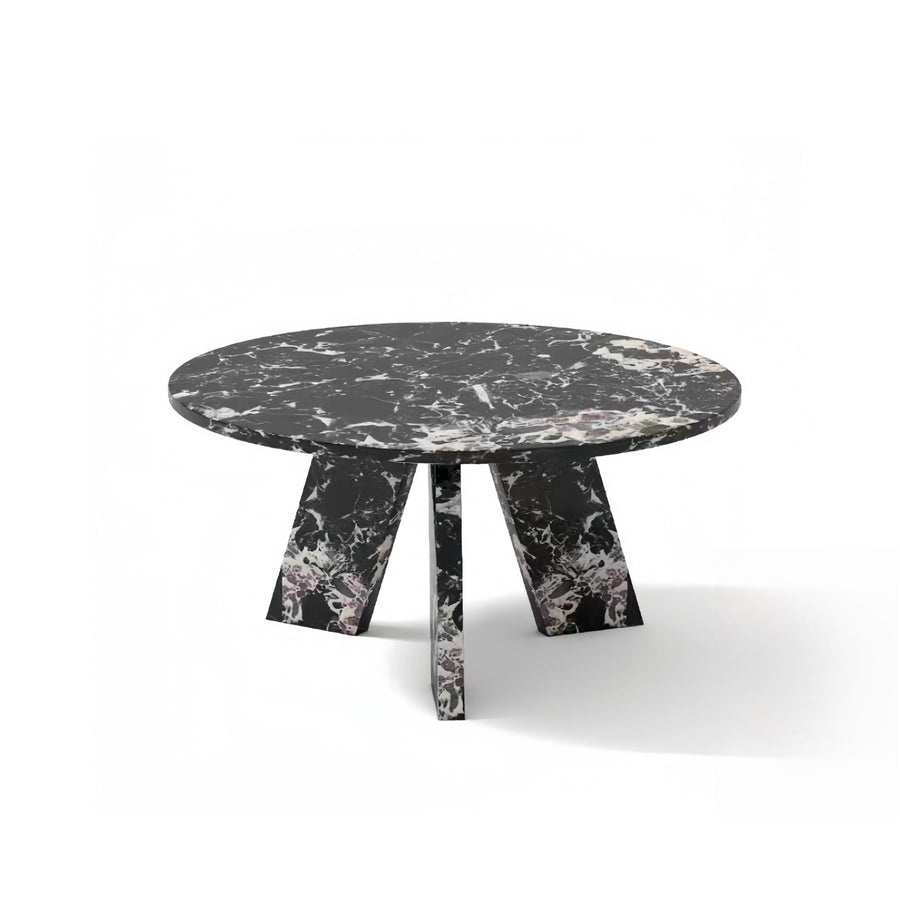 Federica Round Marble Dining Table