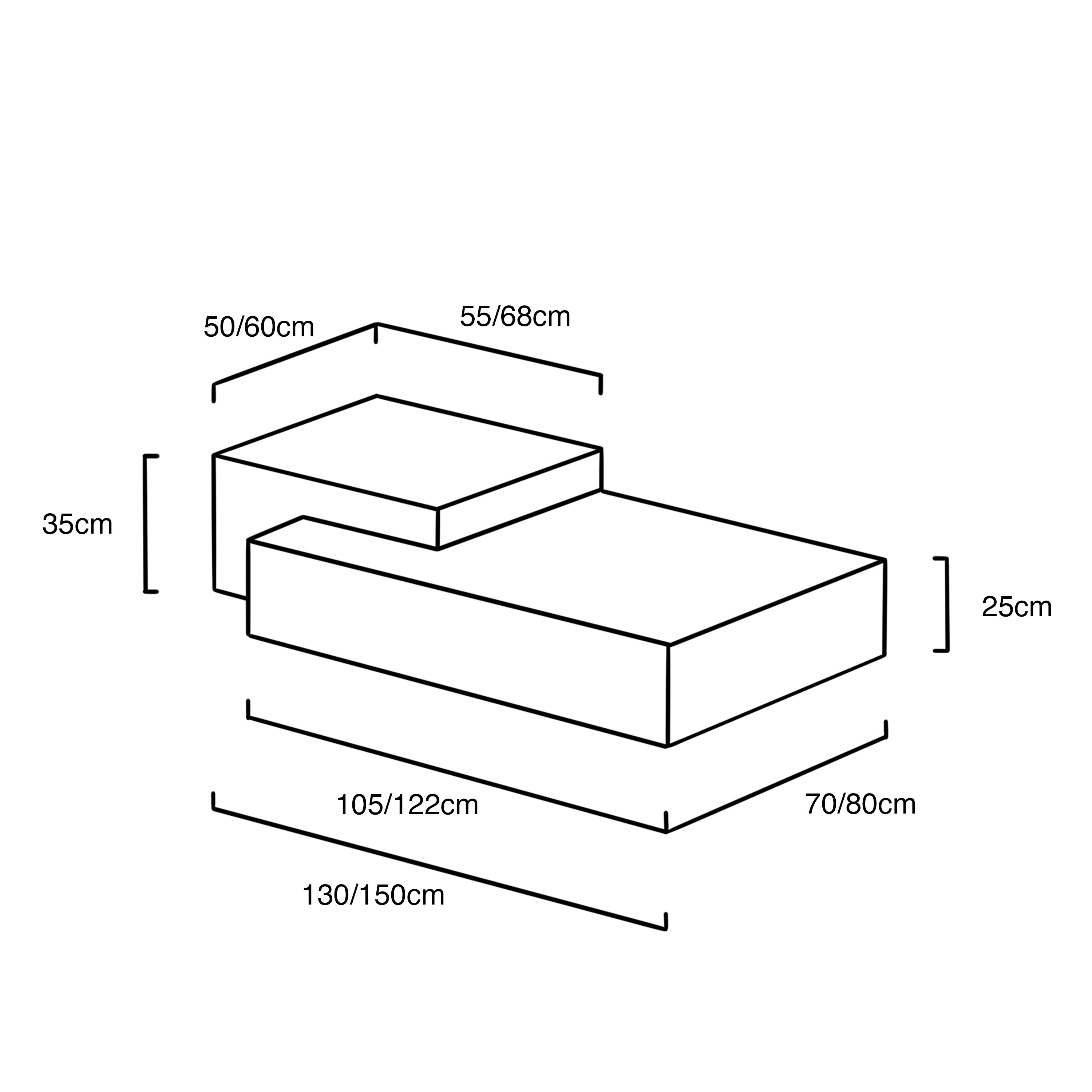 Moco Double Plinths Coffee Table – bova gallery