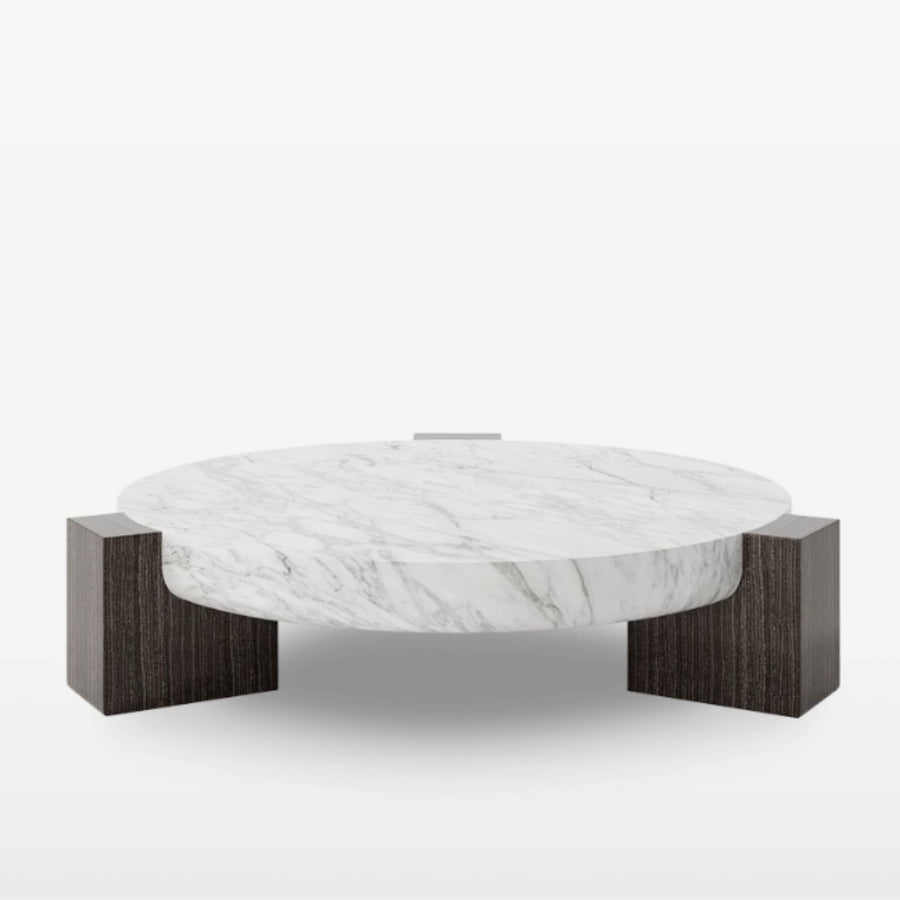 Matteo Round Marble Coffee Table